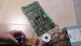 Game Plan Pinball MPU-2/CPU Bootup in the bench