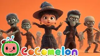 Spooky Haunted House 🧟🏚️ | Kids Songs & Nursery Rhymes | Baby Blue & Monsters