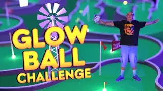 Glow-In-The-Dark Golf Course Adventure!
