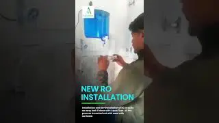 NEW RO INSTALLATION | AQUAFIXER