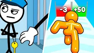 Thief Puzzle VS Tall Man Run - Max Level&rsquo;s Gameplay Walkthrough (Android,iOS) NEW UPDATE Ep 1