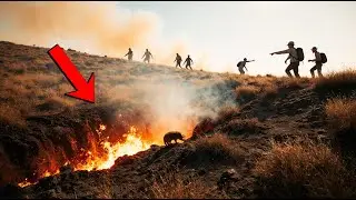 Prairie Dog Alarm and Tunnel Collapse Expose Spreading Underground Wildfire Allowing Crews to Escape