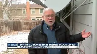 Radon levels high in Colorado homes