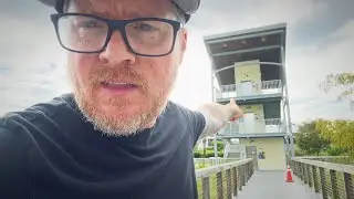 Climbing The Victory Pointe Observation Tower In  Clermont Florida