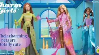 2003 Barbie Charm Girls (Secret Spells) Barbie.com Advertisement