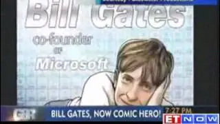 Bill Gates to become a comic book hero