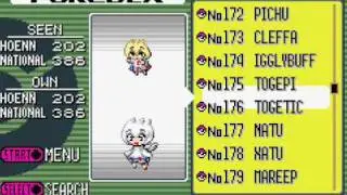Moemon - Emerald version Complete Pokedex