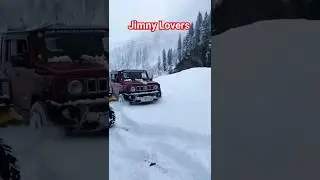 Jimny Lovers #suzuki #snow #viralvideo #shortsfeed #jimny #4x4 #offroad #car #jeep #shorts #viral