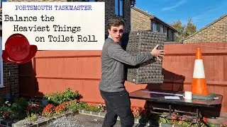 Taskmaster S4 Ep2 | Loo Roll Balancing | PortsTM