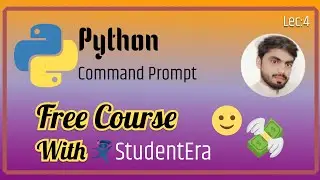 How To Run Python Scripts With The Command Prompt | Lec 4