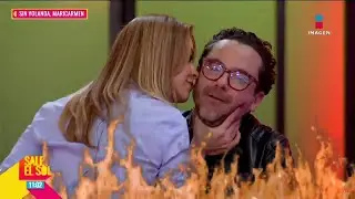 ¡Gaby Ramírez BESA a Mauricio Mancera para vivir su propio K-DRAMA! I Sale el Sol