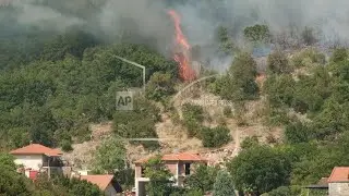Wildfire threatens Podgorica suburb as Montenegro sears in Europe heat wave
