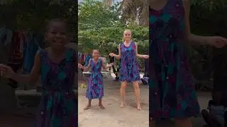 We changed roles and dresses😂😍 #africa #dance #happiness #trend