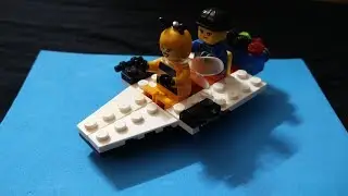 Building boat using lego building blocks - Master Varun