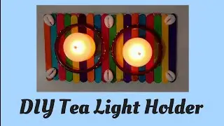 Tea Light Holder | Diwali  Decoration idea | Art & Craft With Gunika 