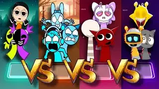 SPRUNKI REWRITE ANIMATED 🆚 SPRUNKI COOL AS ICE 🆚 SPRUNKI OC 🆚 SPRUNKI ANIMATED INTRO |🎮 Tiles Hop !