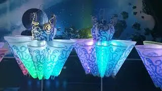 LED performance dress #leddress #troncostumes #ledgirldress