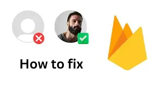 How to Fix Firebase photoURL Not Working