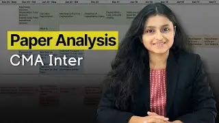 Paper Analysis Jun 24 | CMA Inter | Both Group | Palak Sharma