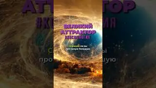 Великий АТТРАКТОР #космос #физика #астрономия #вселенная