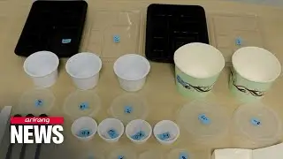 Only 45% of plastic containers used for food delivery and take-out are being recycled in South Korea