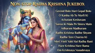 🌸 Nonstop Superhit Krishna Bhajans | Divine Radha Krishna Songs | Bhakti Playlist for Inner Peace
