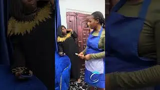 The little smart was saved by the maid