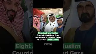 Historic Gaza Peace Conference in Istanbul: Eight Arab & Muslim Nations Join Hands for Unity