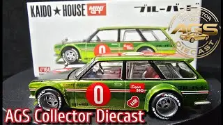 KAIDO HOUSE 164 MiniGT Datsun 510 Wagon. #minigt #diecastcollection #kaidohouse 