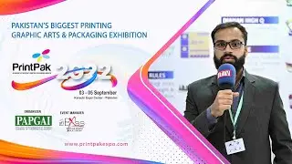 Mr. Uzair Khalid  (CEO - Star Enterprise) Participates in PrintPak 2022.