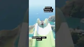planet coaster-2 gameplay. One Mistake=Game Over. #shorts #planetcoaster2
