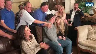 WATCH: Pete Alonso reacts to winning N.L. Rookie of the Year!