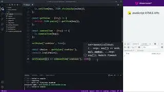 JavaScript HTML5 APIs 060 Removing Items and Emptying localStorage