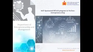 IITH announces a self-sponsored MTech program in Techno Entrepreneurship, starting August 2022