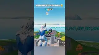 Trolling Kids With Aimbot 😭 #shorts #fortnite