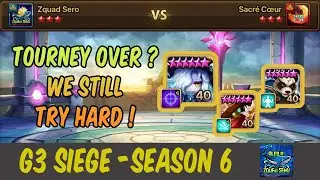 G3 SIEGE (EU SEASON 6) : Zquad Sero vs Sacr&eacute; c&oelig;ur