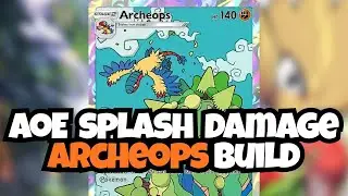 Archeops AOE Splash Pokemon | Mega Rising | Pokemon TCG Pocket