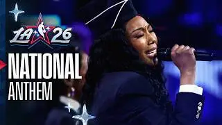 Brandy Performs The National Anthem | NBA All-Star 2026