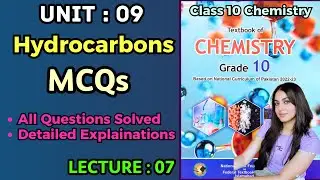 Chapter 9 Hydrocarbons | MCQs | Class 10 Chemistry Federal Board New Book 2026 NBF