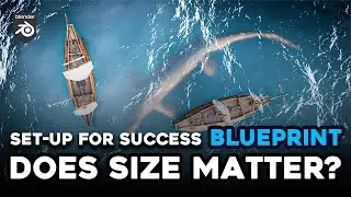 Master Scaling: Dimensions First, Model Second! in Blender [Reference and Blueprints for Beginners]