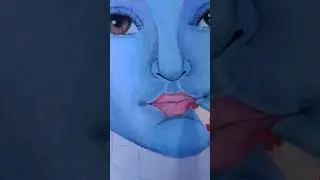 bholenath colour pencil drawing 🙏✨ || #bholenath #mahadev #shorts #viral