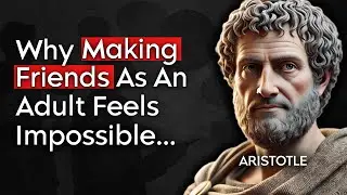 Why making friends as an adult feels IMPOSSIBLE |  Aristotle