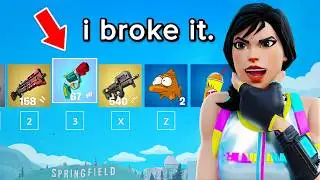 I broke the Fortnite Simpsons Season&hellip;