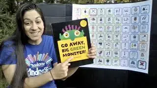 Go Away, Big Green Monster! Picture Walk and CORE word review activity