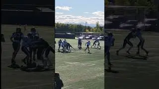 No yards given! #football #nfl #beastmode #tackle #bonecracker #highlights #tacklefootball