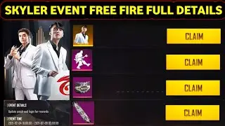 skyler event free fire | free fire new event | skyler event kab aayega | free fire skyler event