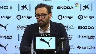 Rueda de prensa Valencia CF vs CA Osasuna