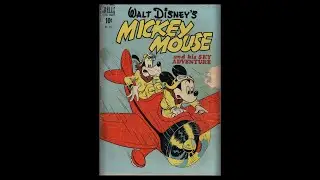 DISNEY  Dell Four Color Comics #0214   Mickey Mouse
