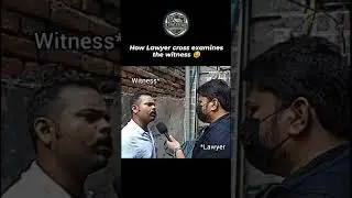 Cross examination ☠️ #update #law #lawyer #advocate #legalseries #lawstudent #legal #india #viral