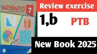 Review Exercise 1 B unit 1 Number Operations Class 7th Math PTB SNC 2025